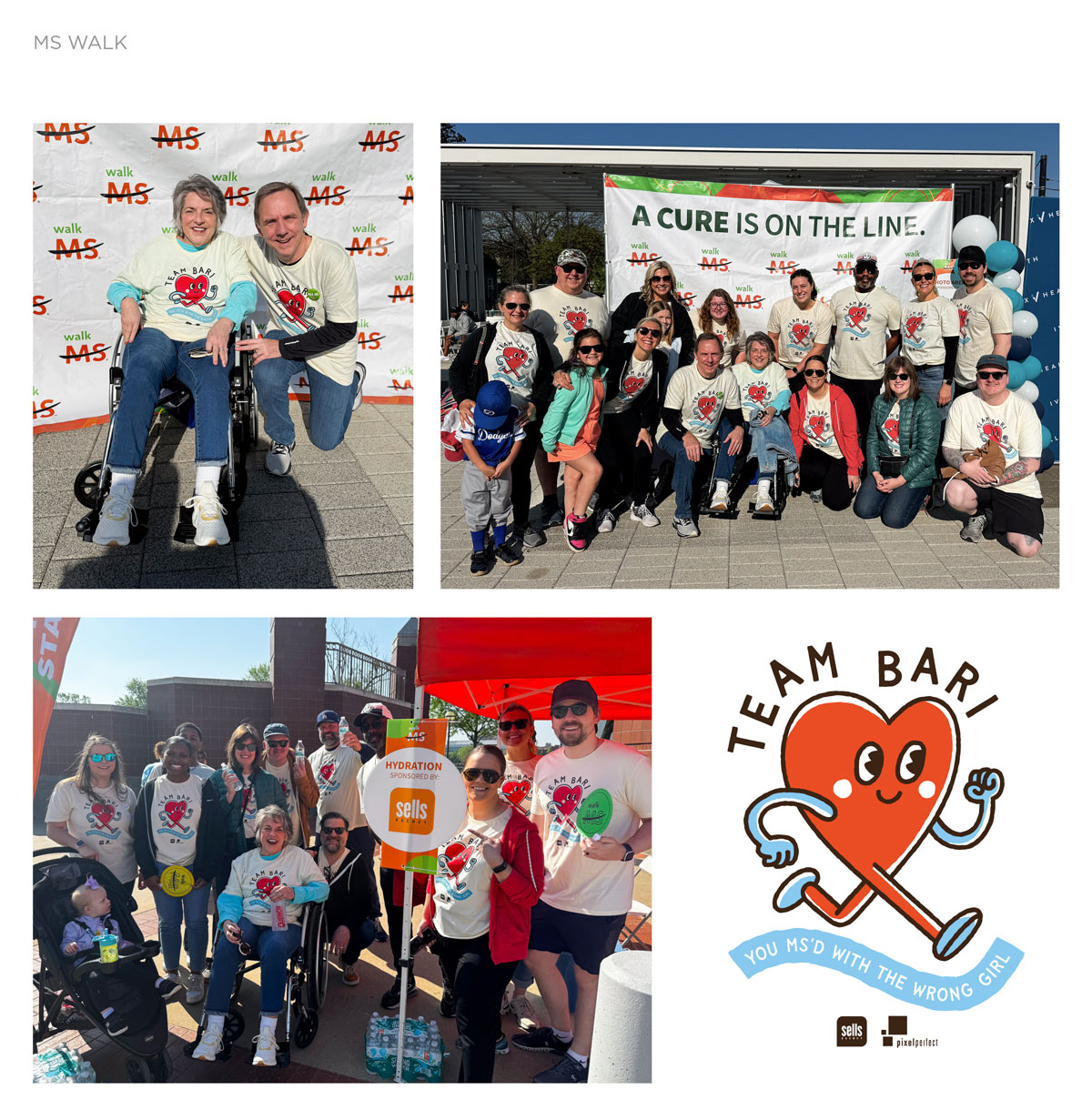 Sells Agency at MS Walk 2025